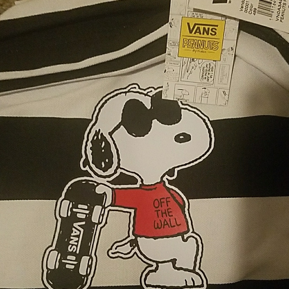NWT, PEANUTS for Vans Backpack - Picture 2 of 8